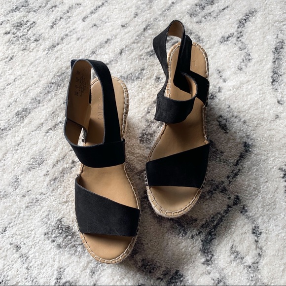 franco sarto tulsa espadrille wedge sandal